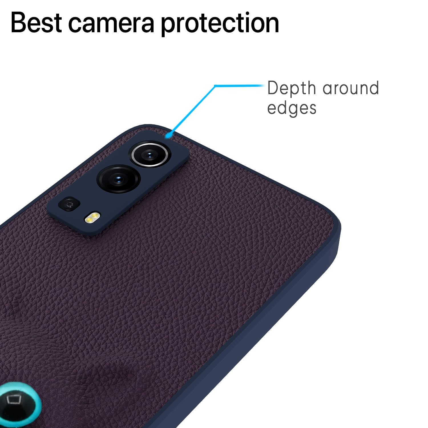 Dark purple back cover for iQOO Z3 5G – Pikkme – photo 5
