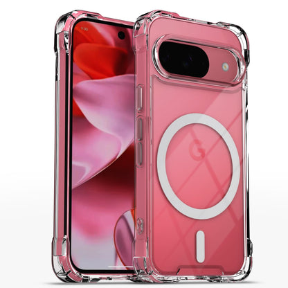 Pikkme Google Pixel 9/Pixel 10/Pixel 10 Pro 5G MagSafe transparent mag-safe mobile cover