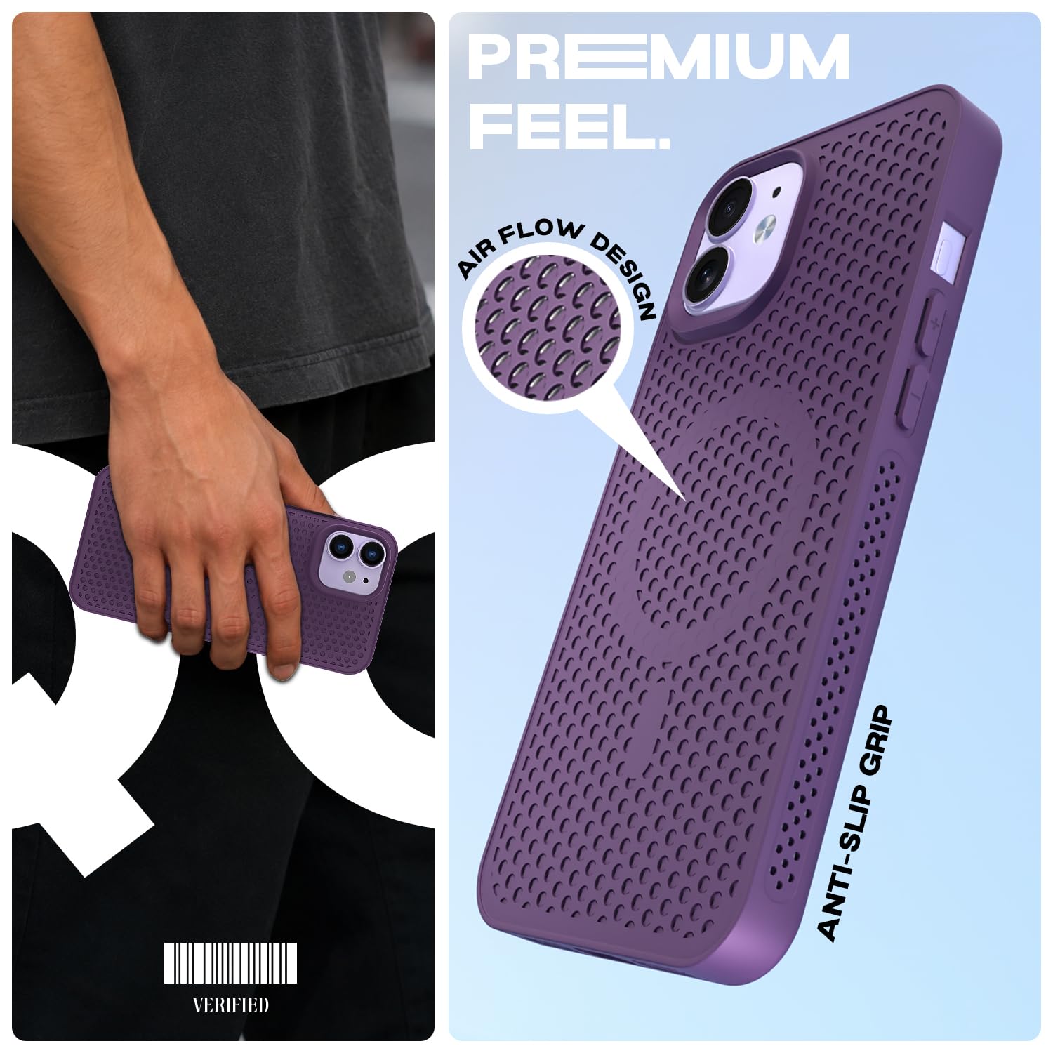 Pikkme purple MagSafe phone cover for iPhone 11 – photo 2