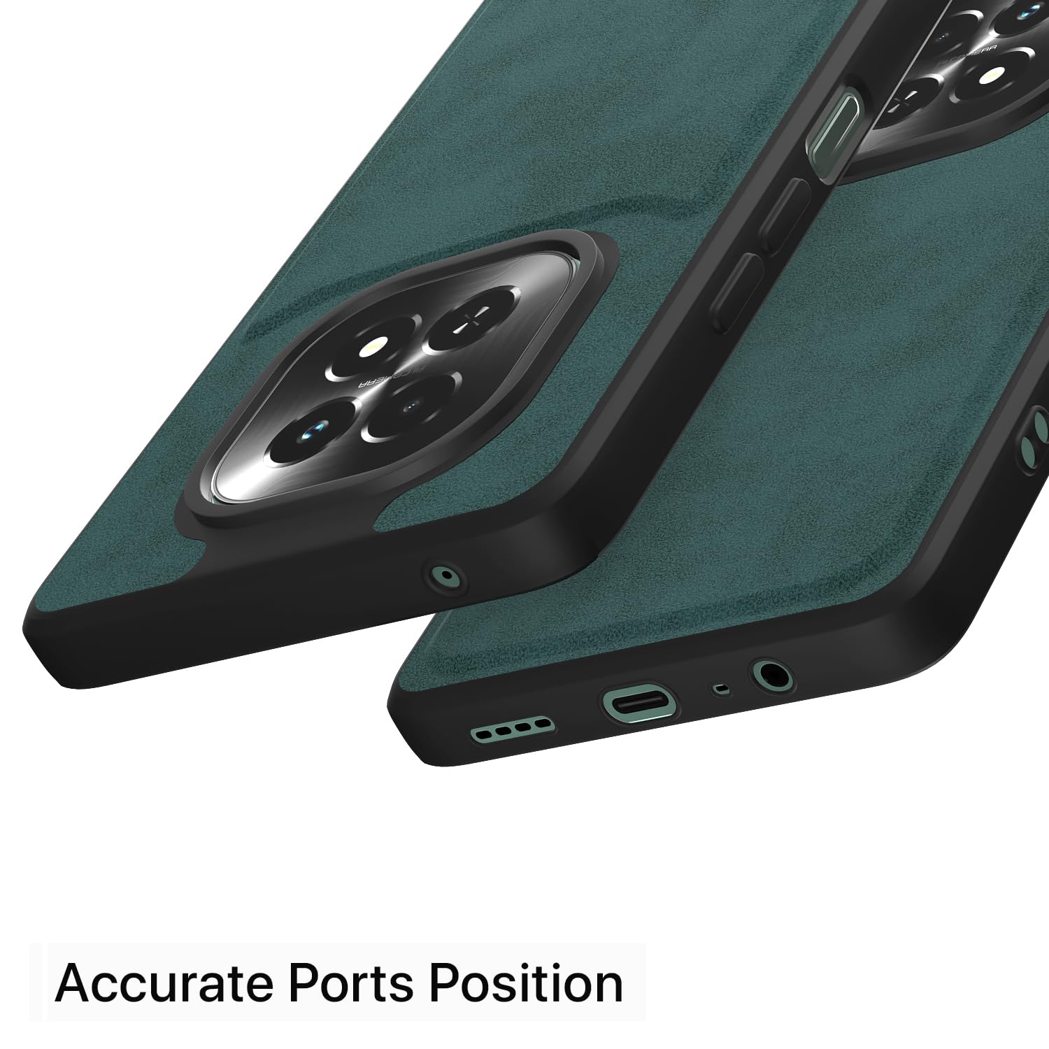 Pikkme Realme C63 5G green back cover – photo 4