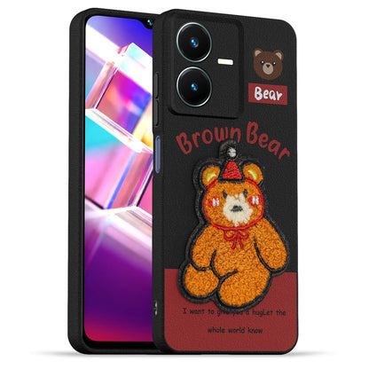 Vivo Y22 back cover in cherry by Pikkme