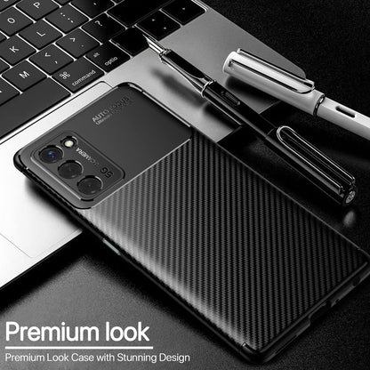 Pikkme black Carbon mobile cover for Oppo A55 – photo 3