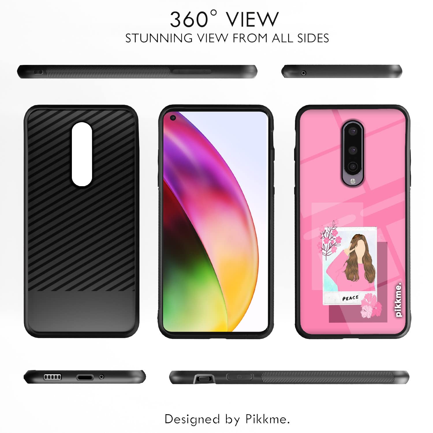OnePlus 8 Hybrid phone cover by Pikkme – photo 2