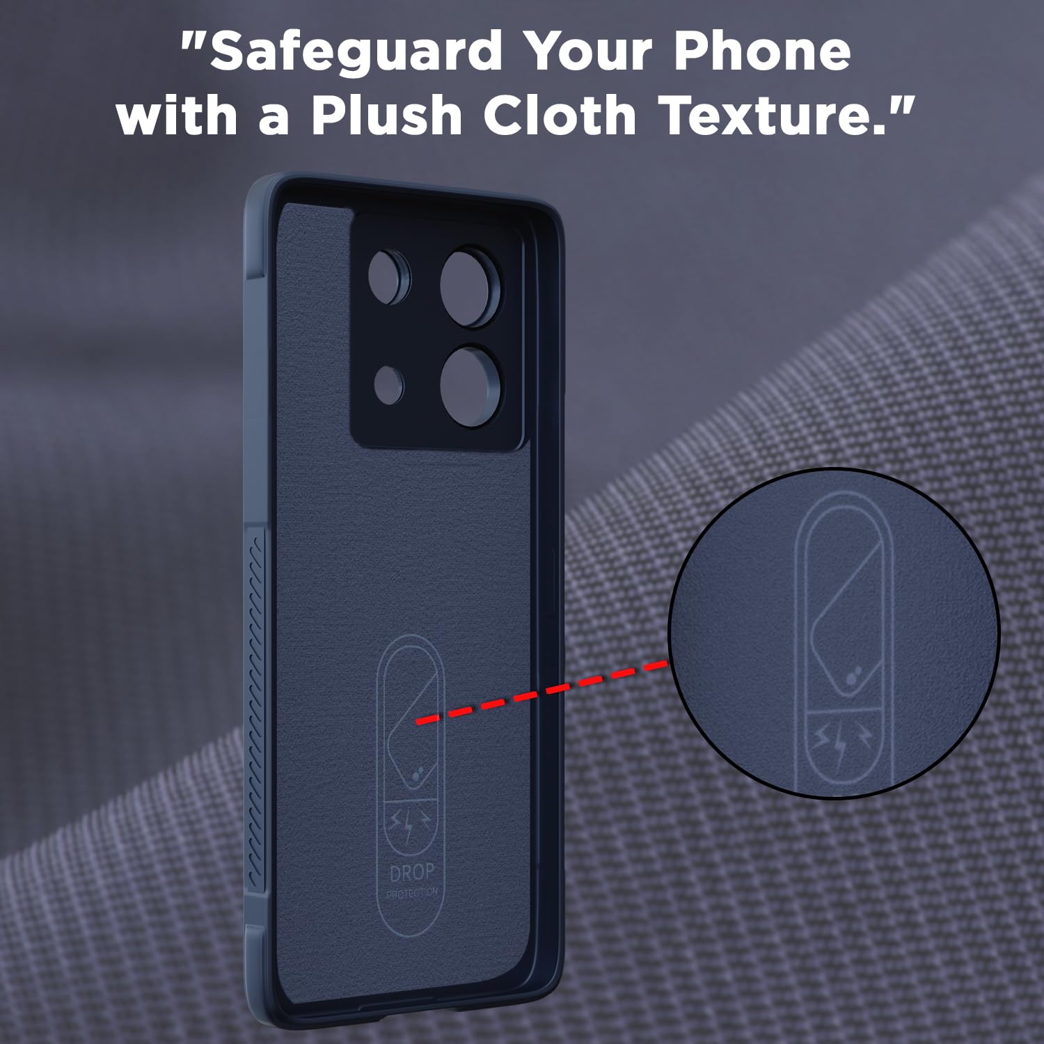 Blue phone cover for Redmi Note 13 Pro 5G – Pikkme – photo 7