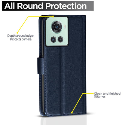 OnePlus 10R/10R Prime 5G Wallet wallet flip cover in blue by Pikkme – photo 4