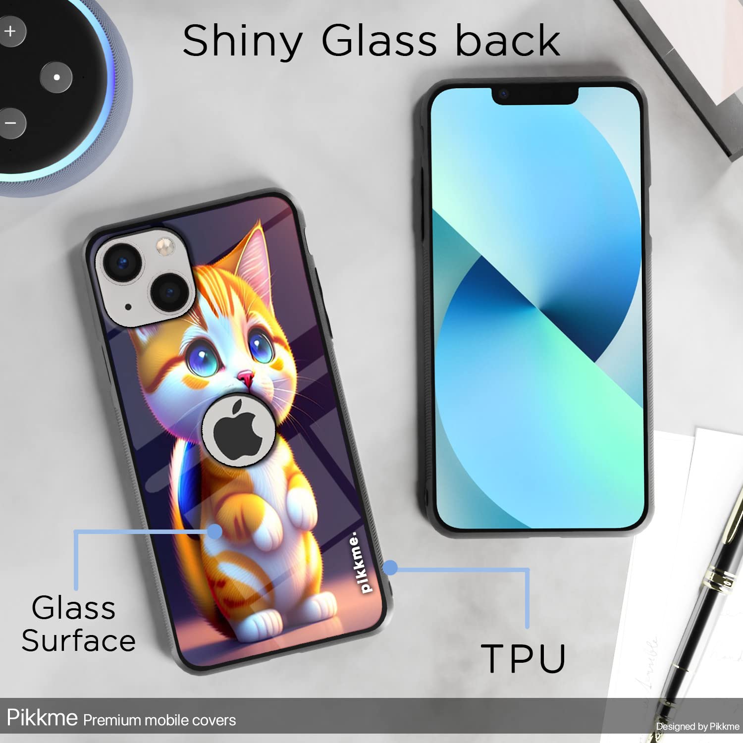 Cat Back cover for iPhone 14 – Pikkme – photo 3