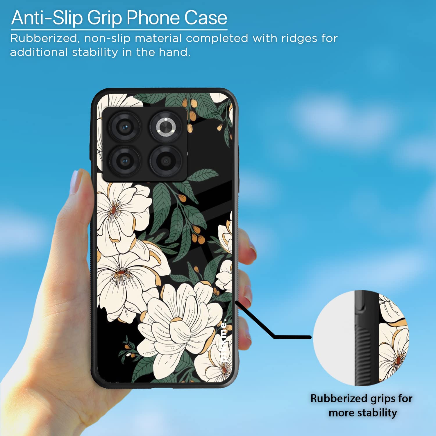 OnePlus 10T 5G Flower mobile back cover by Pikkme – photo 5