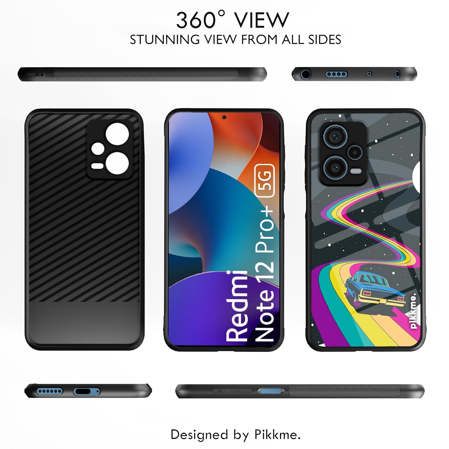 Redmi Note 12 Pro Plus 5G Hybrid phone cover by Pikkme – photo 2