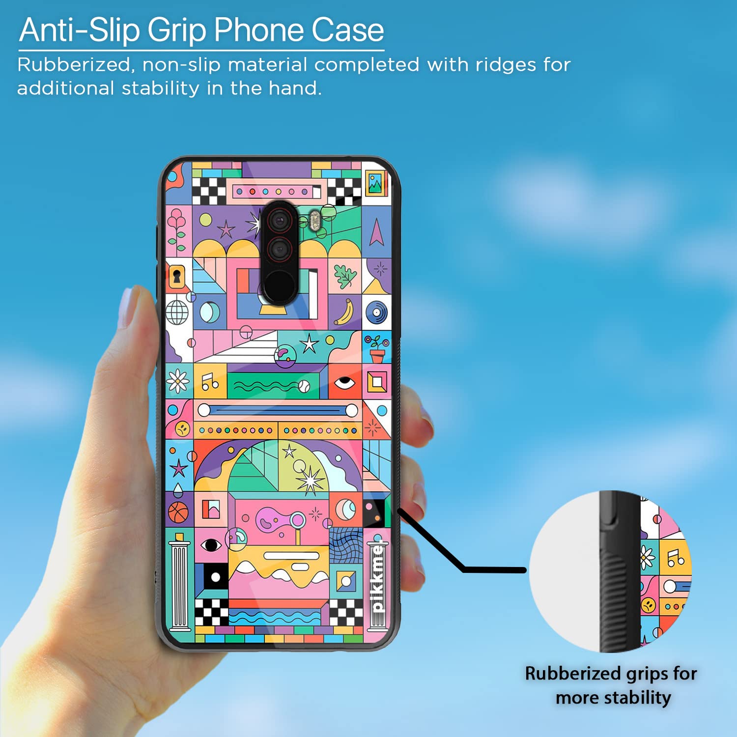 Hybrid Mobile back cover for Poco F1 – Pikkme – photo 5