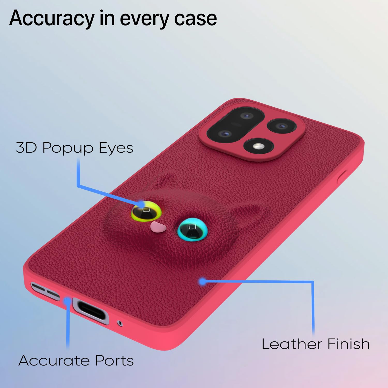 Pikkme OnePlus 15 Cat pink mobile cover – photo 4