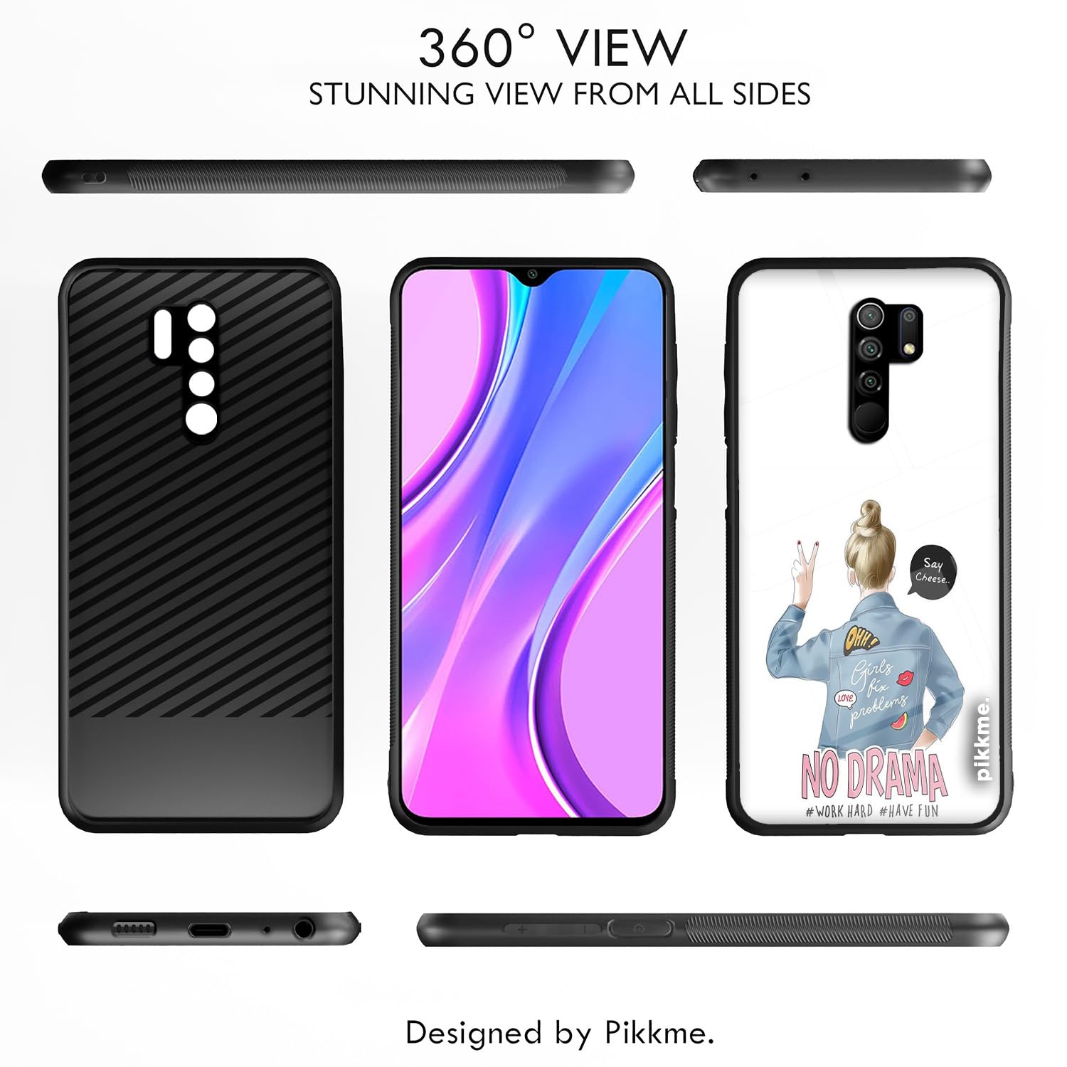 Redmi 9 Prime Hybrid phone cover by Pikkme – photo 2