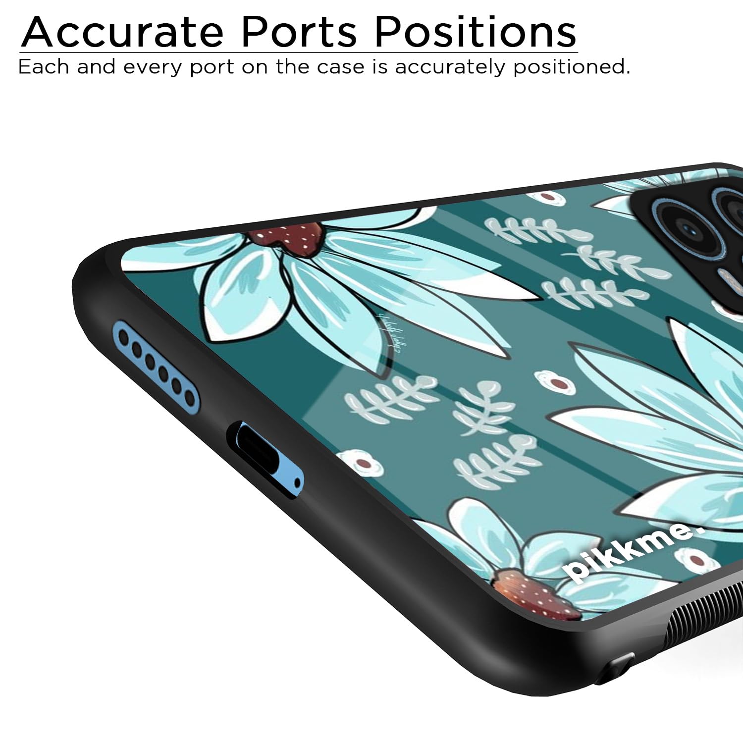 Redmi Note 12 Pro Plus 5G Flower back cover by Pikkme – photo 6