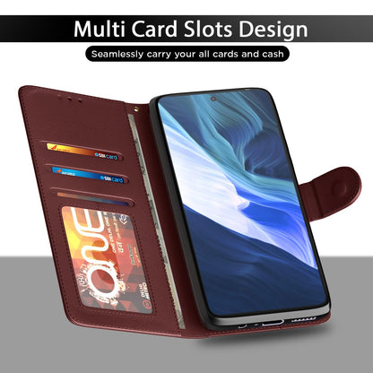 Infinix Note 10 Magnetic flip cover in brown by Pikkme – photo 5