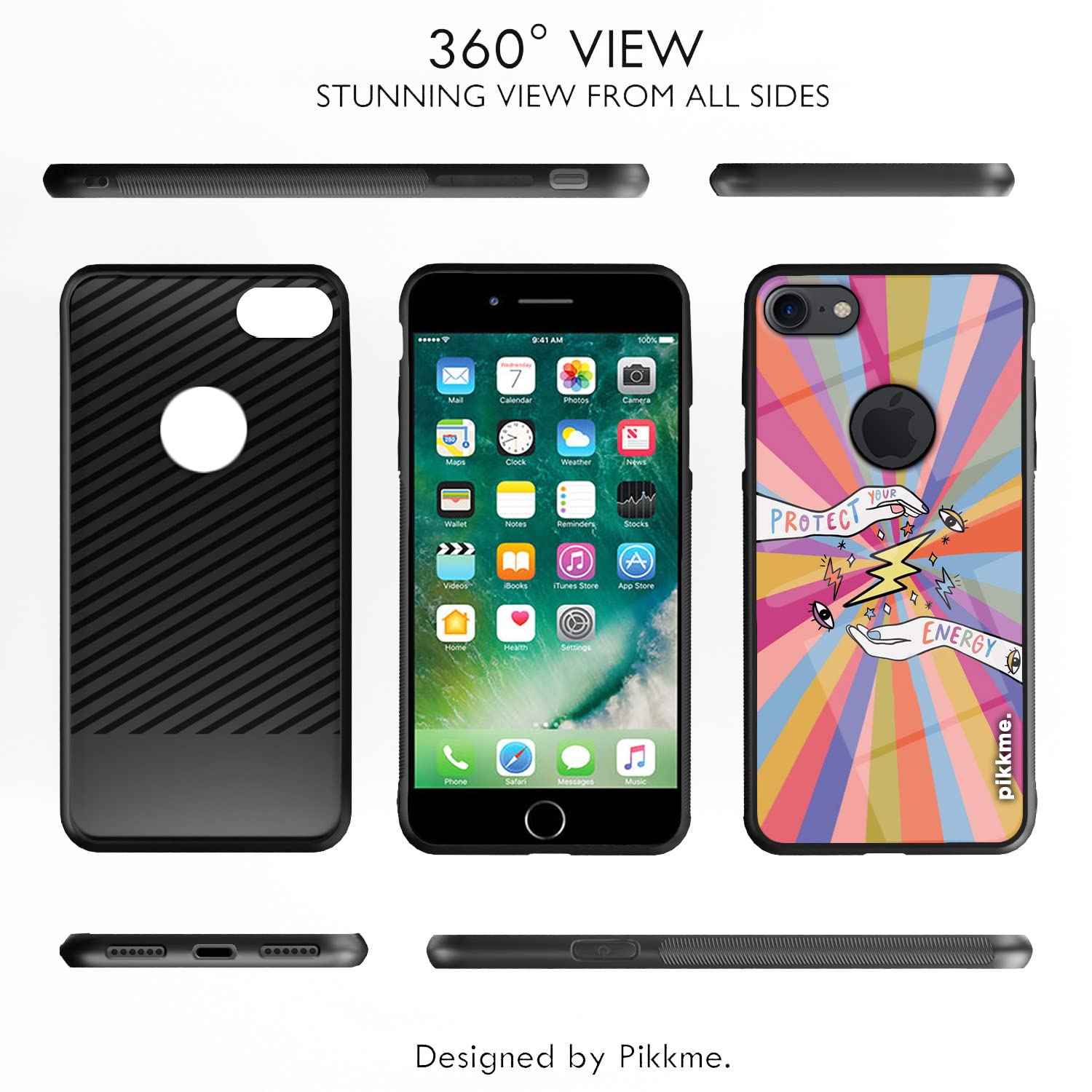 Pikkme Hybrid mobile back cover for iPhone 7/8 – photo 2