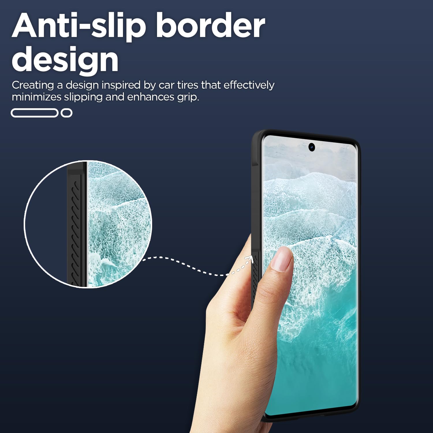 Pikkme black mobile back cover for Vivo V30/V30 Pro 5G – photo 3
