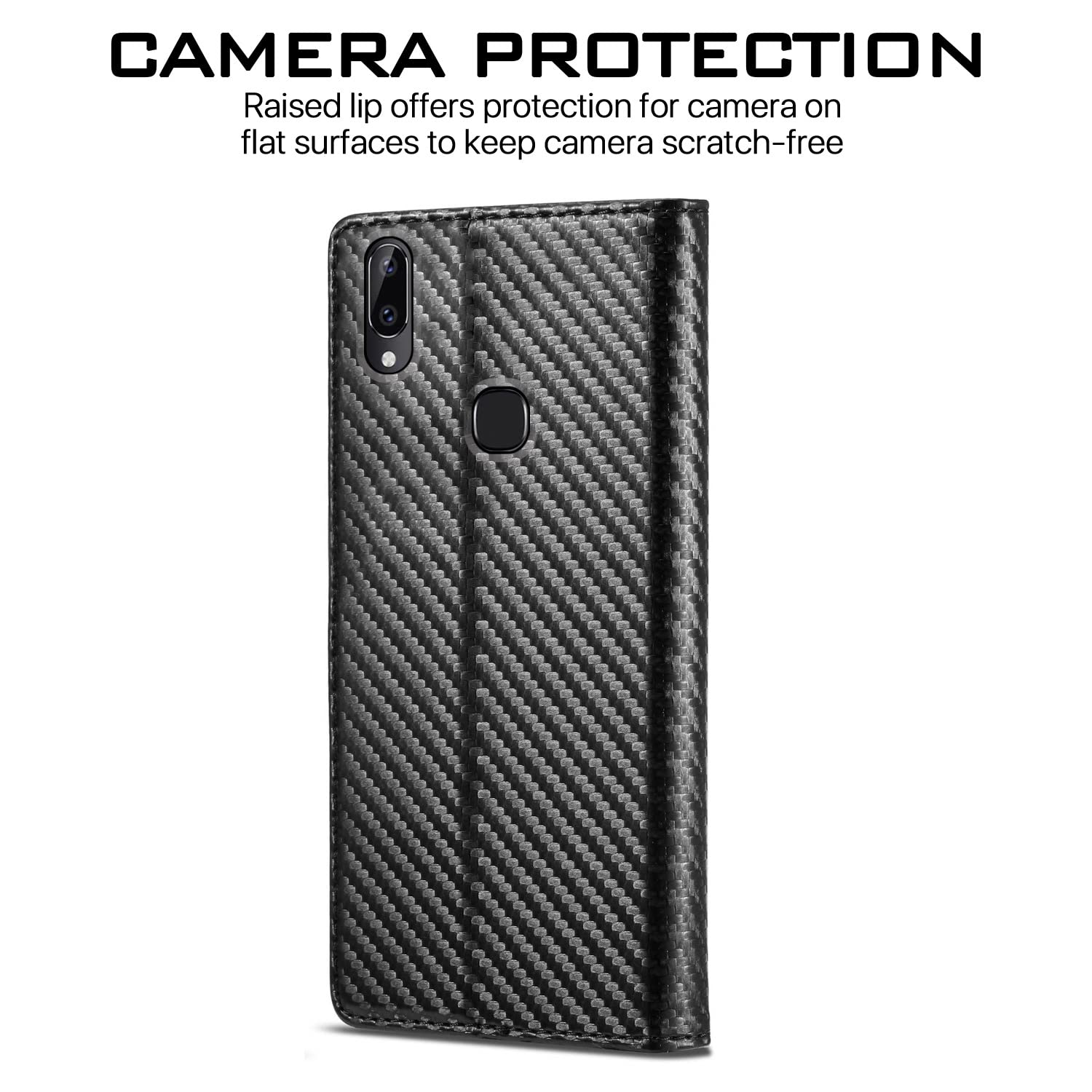 Pikkme black Wallet flip case for Vivo Y83 Pro – photo 4