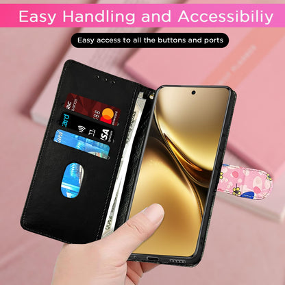 Vivo X200 Pro 5G Wallet flip case in pink flower by Pikkme – photo 7