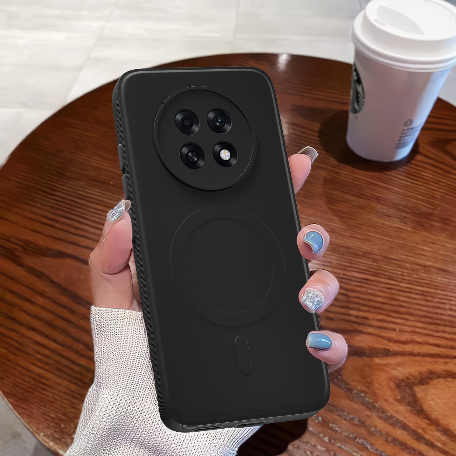 Pikkme Oppo F31 Pro Plus 5G MagSafe black phone cover – photo 7