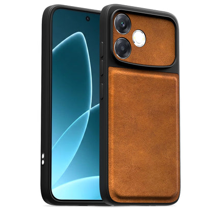 Pikkme brown mobile back cover for Oppo F33 Pro 5G