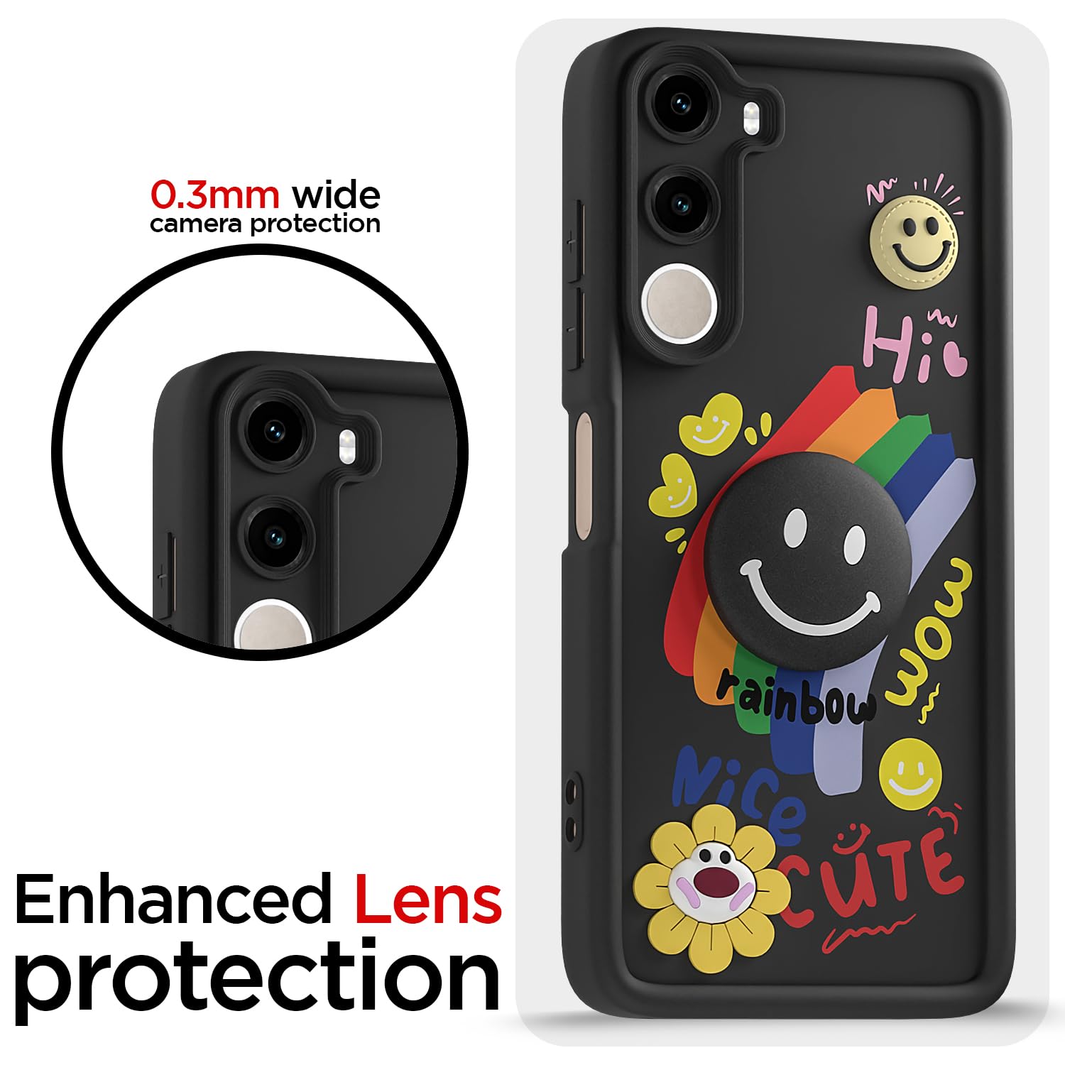 Pikkme Realme C100x black back cover – photo 5