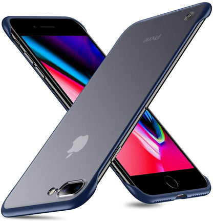 Pikkme iPhone 7 Plus/8 Plus Frameless blue mobile back cover
