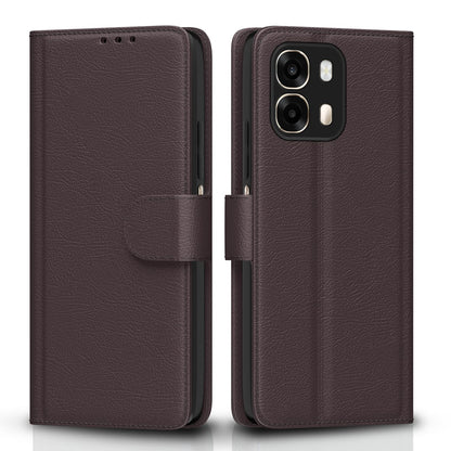 Pikkme Oppo A6 Pro 5G coffee wallet flip cover