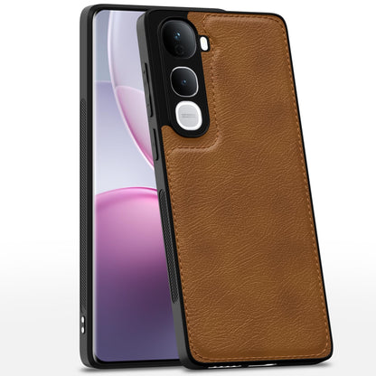 Pikkme brown phone cover for Vivo Y400 Pro 5G