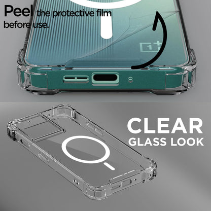 Transparent mag-safe mobile back cover for OnePlus 10R 5G – Pikkme – photo 3