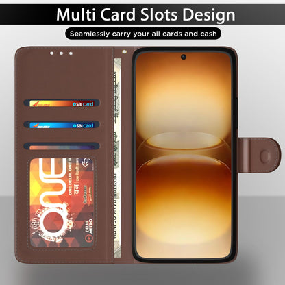 Tan Wallet wallet flip cover for iQOO 15R 5G – Pikkme – photo 5