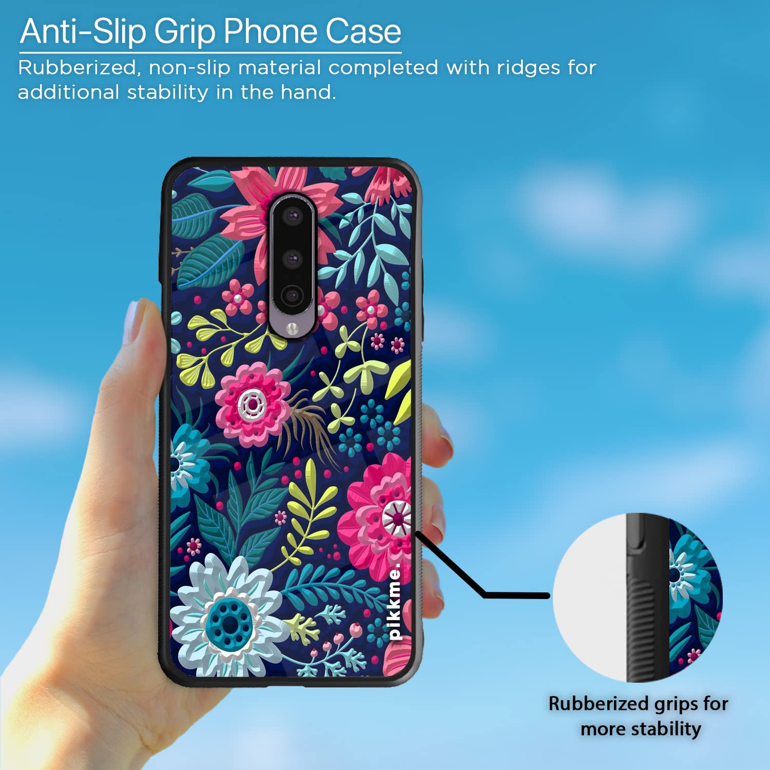 OnePlus 8 Flower mobile cover by Pikkme – photo 5
