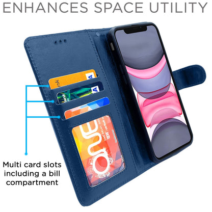 Blue flip cover for iPhone 11 – Pikkme – photo 3