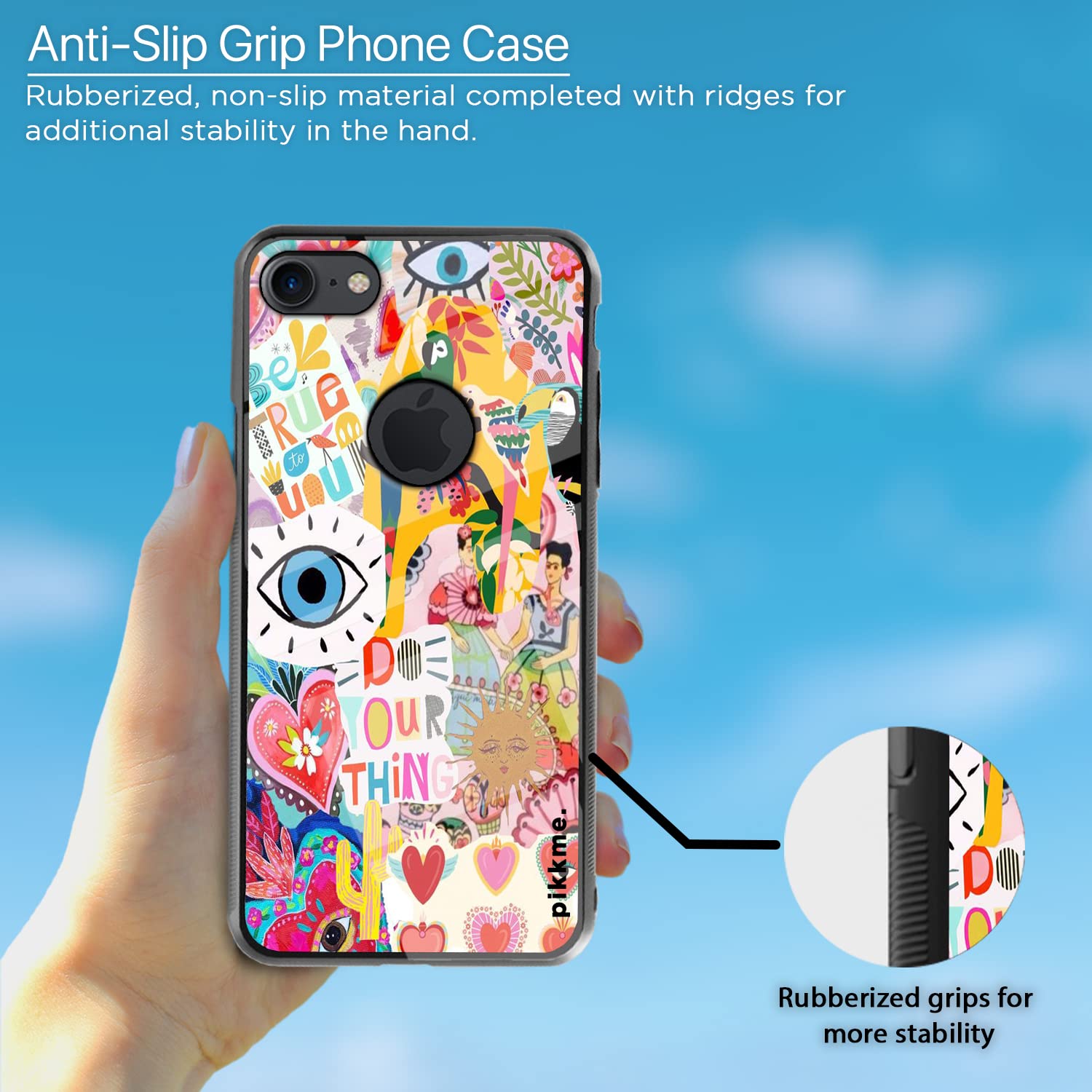 Flower Back cover for iPhone 7/8 – Pikkme – photo 5