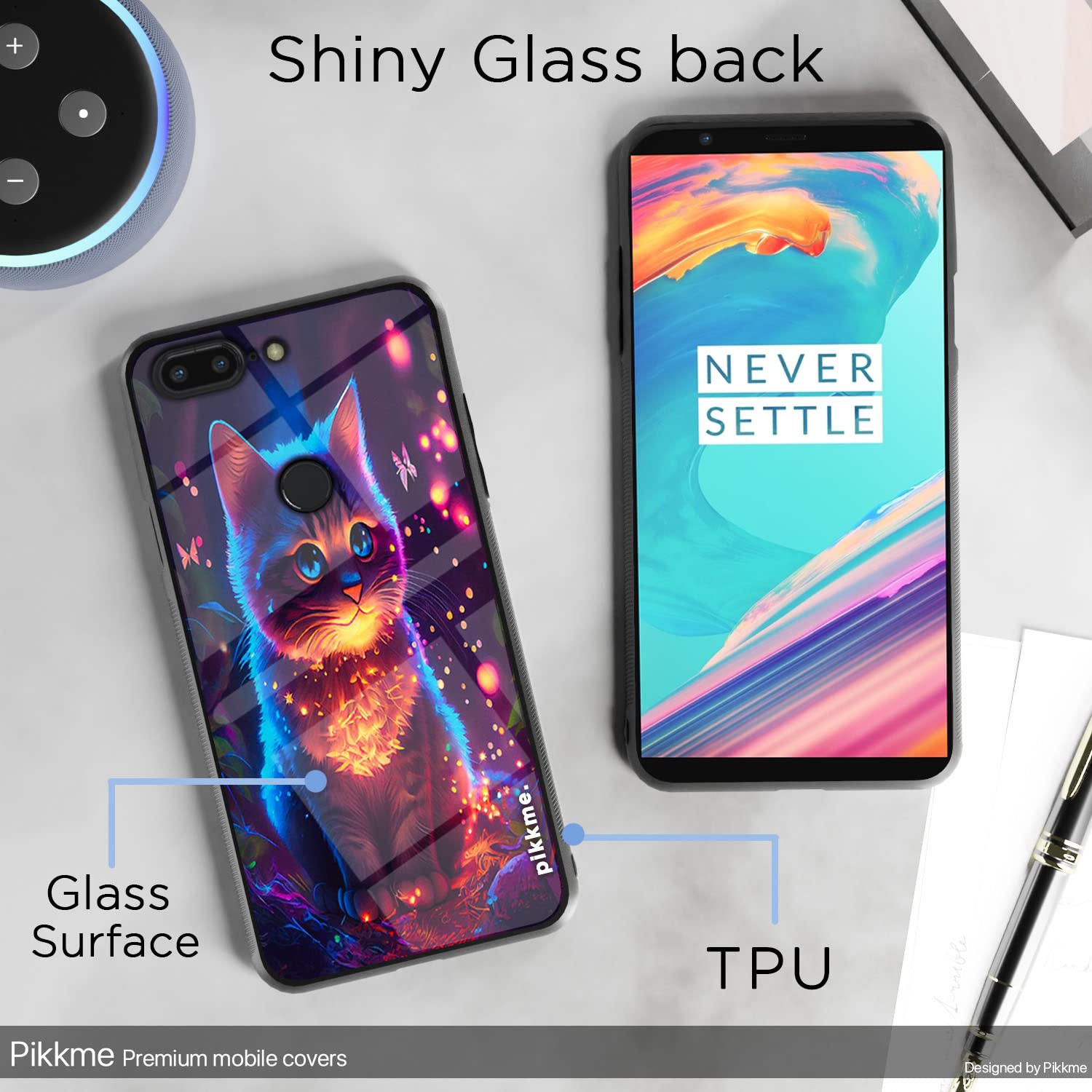 Cat Back cover for OnePlus 5T – Pikkme – photo 3