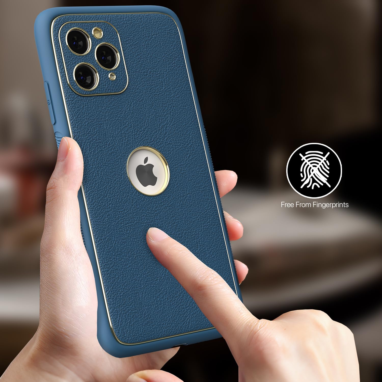 Pikkme iPhone 11 Pro Max Chrome blue phone cover – photo 8