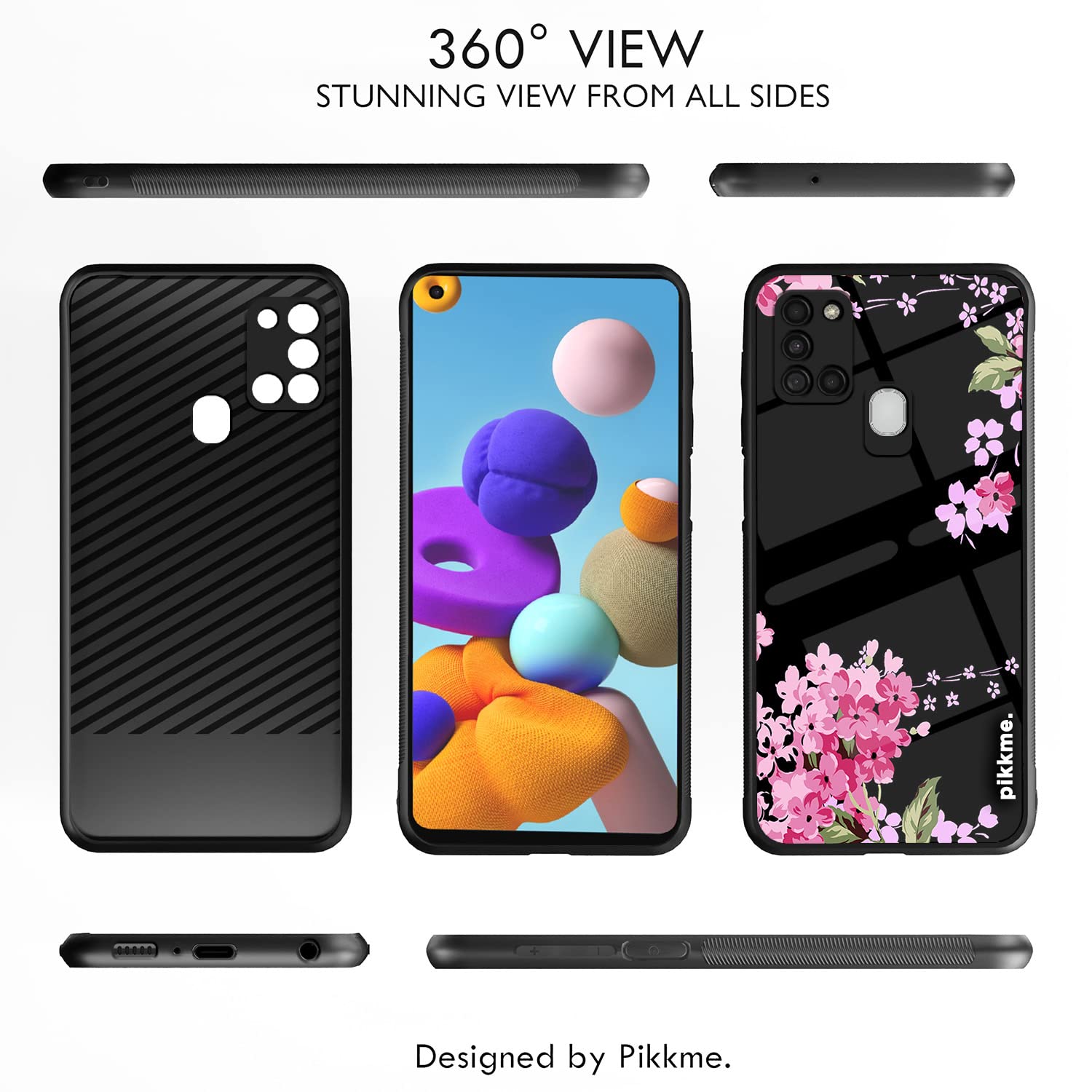 Pikkme Samsung A21s Flower back cover – photo 2