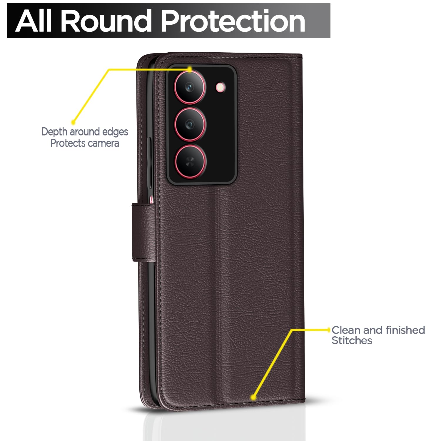 Coffee flip case for Realme Narzo 80x/P3x/14X 5G – Pikkme – photo 4