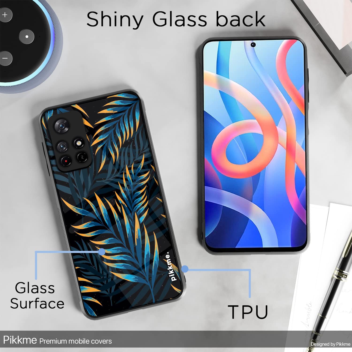 Pikkme Redmi Note 11T/Poco M4 Pro 5G Flower phone cover – photo 3