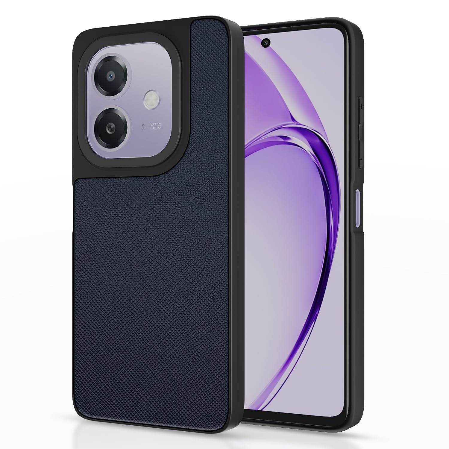 Pikkme Oppo A3x 5G/A3x 4G Leatherback blue phone cover