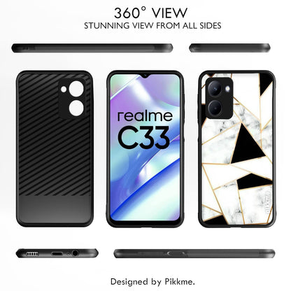 Realme C33 Hybrid mobile cover by Pikkme – photo 2