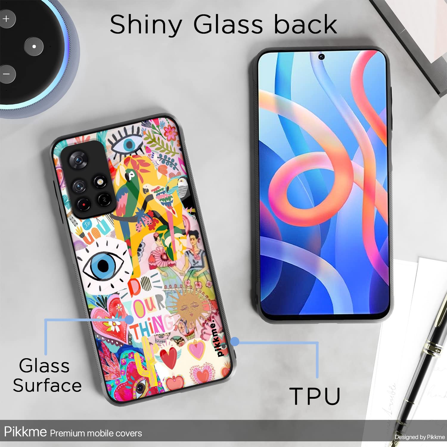 Redmi Note 11T/Poco M4 Pro 5G Flower phone cover by Pikkme – photo 3