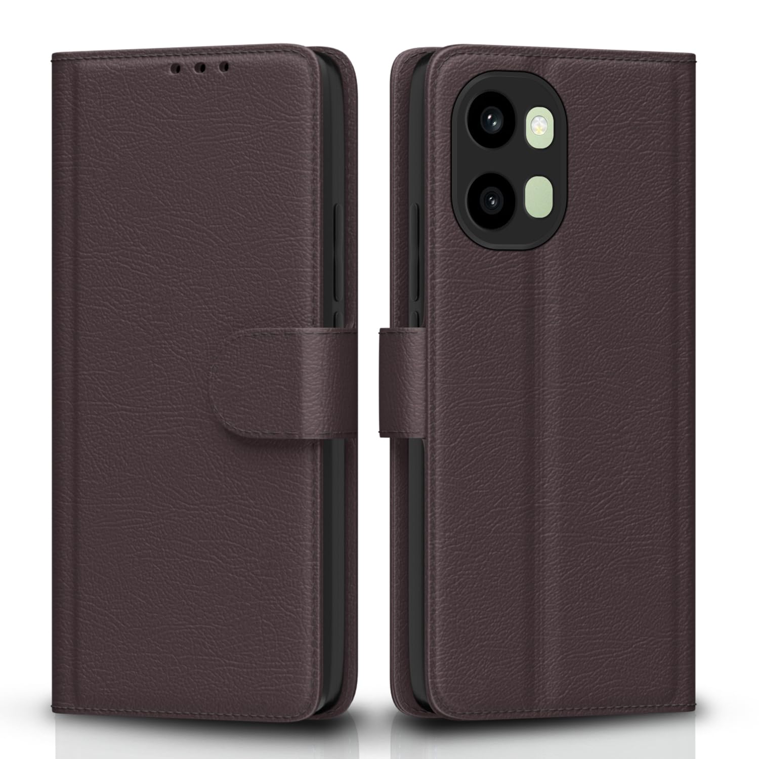OnePlus 15R 5G Wallet flip case in coffee by Pikkme