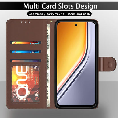 Tan Wallet mobile flip cover for Realme Narzo 80x/P3x/14X 5G – Pikkme – photo 5
