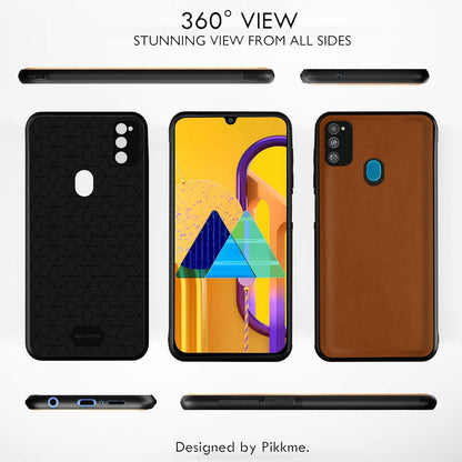 Pikkme Samsung M21/M21 2021/M30s camel mobile back cover – photo 3