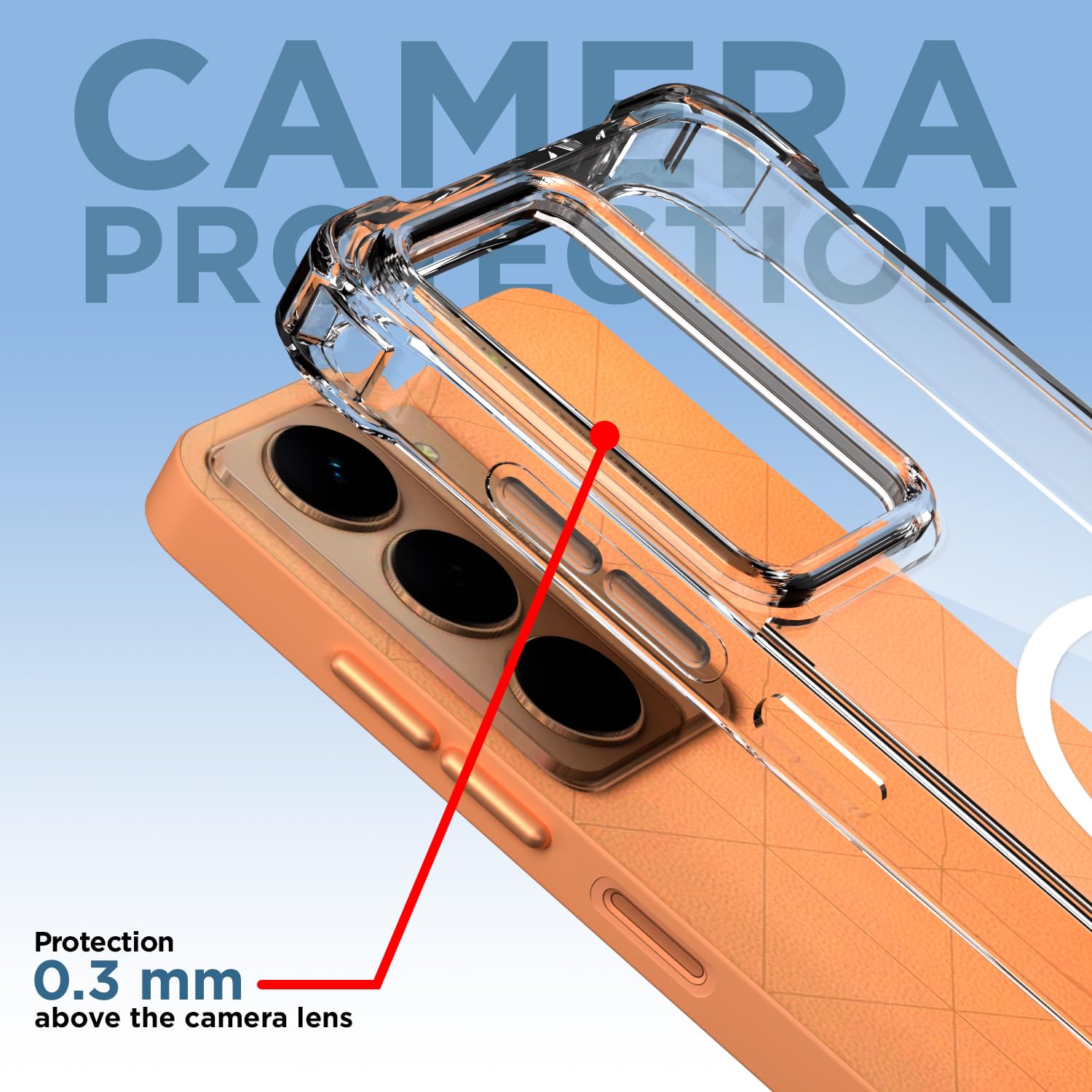 Transparent mag-safe MagSafe mobile back cover for Realme Narzo 80x/P3x/14X 5G – Pikkme – photo 5