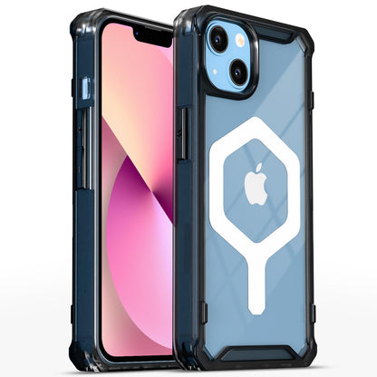 Pikkme iPhone 13/14 Hybrid black mag-safe phone cover