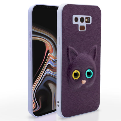 Pikkme Samsung Note 9 Cat purple phone cover