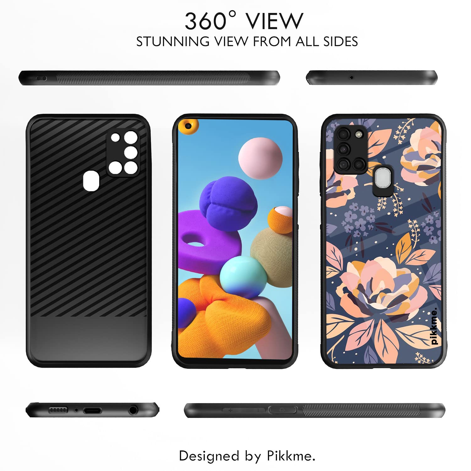 Samsung A21s Flower back cover by Pikkme – photo 2