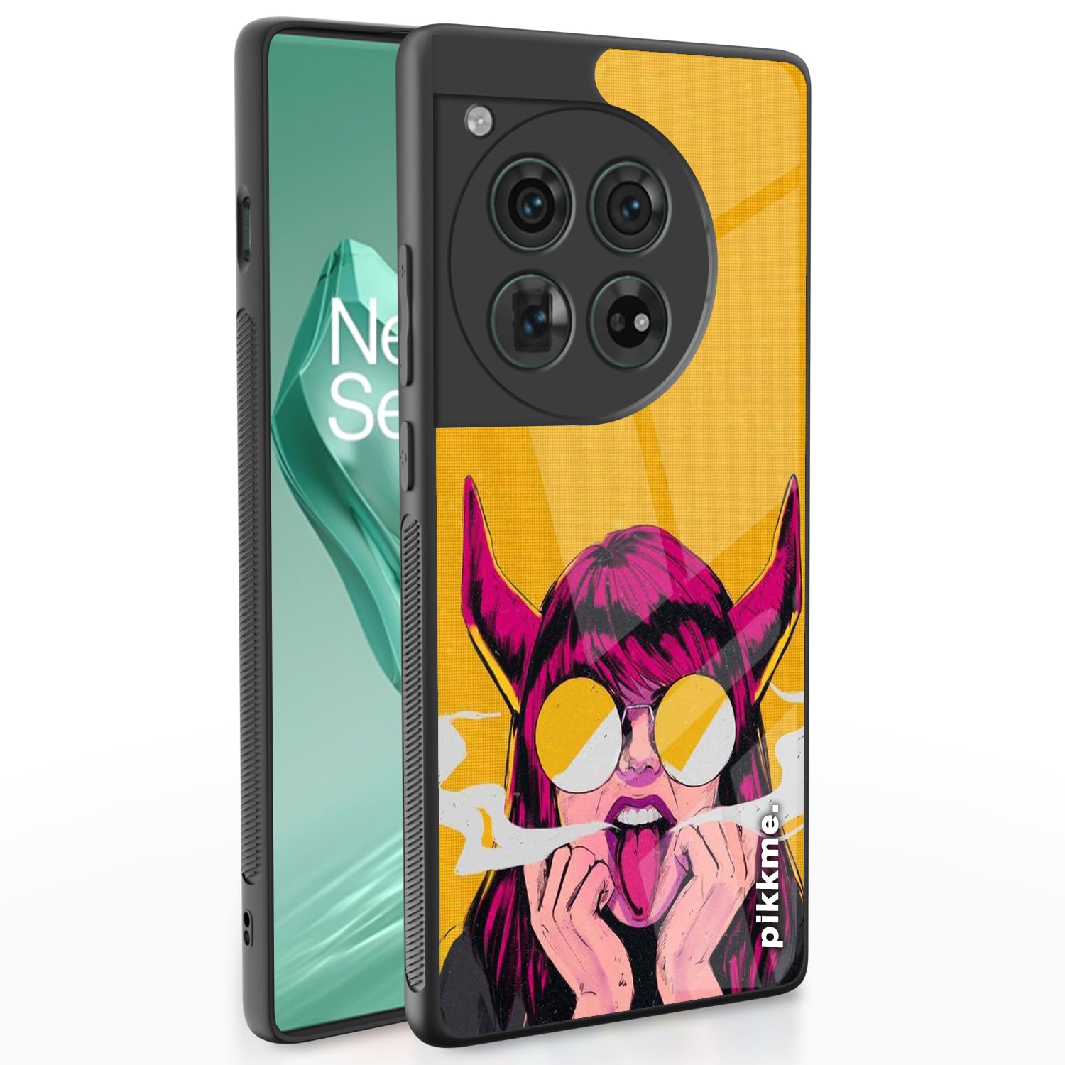 Pikkme Hybrid back cover for OnePlus 12 5G