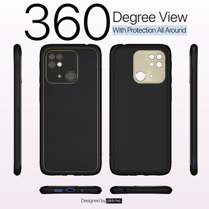 Pikkme Redmi 10/10 Power Chrome black phone cover – photo 3