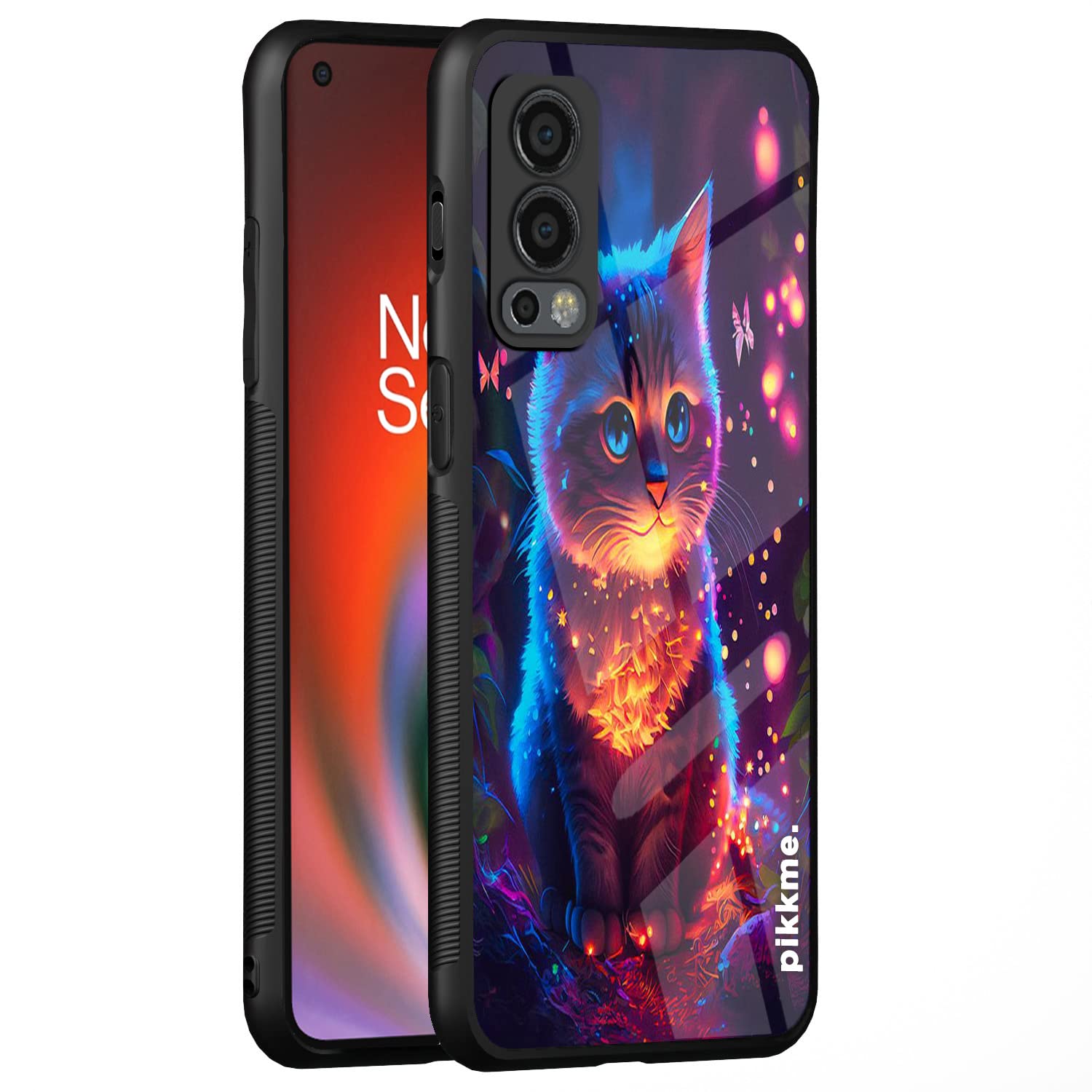 OnePlus Nord 2 5G Cat mobile back cover by Pikkme